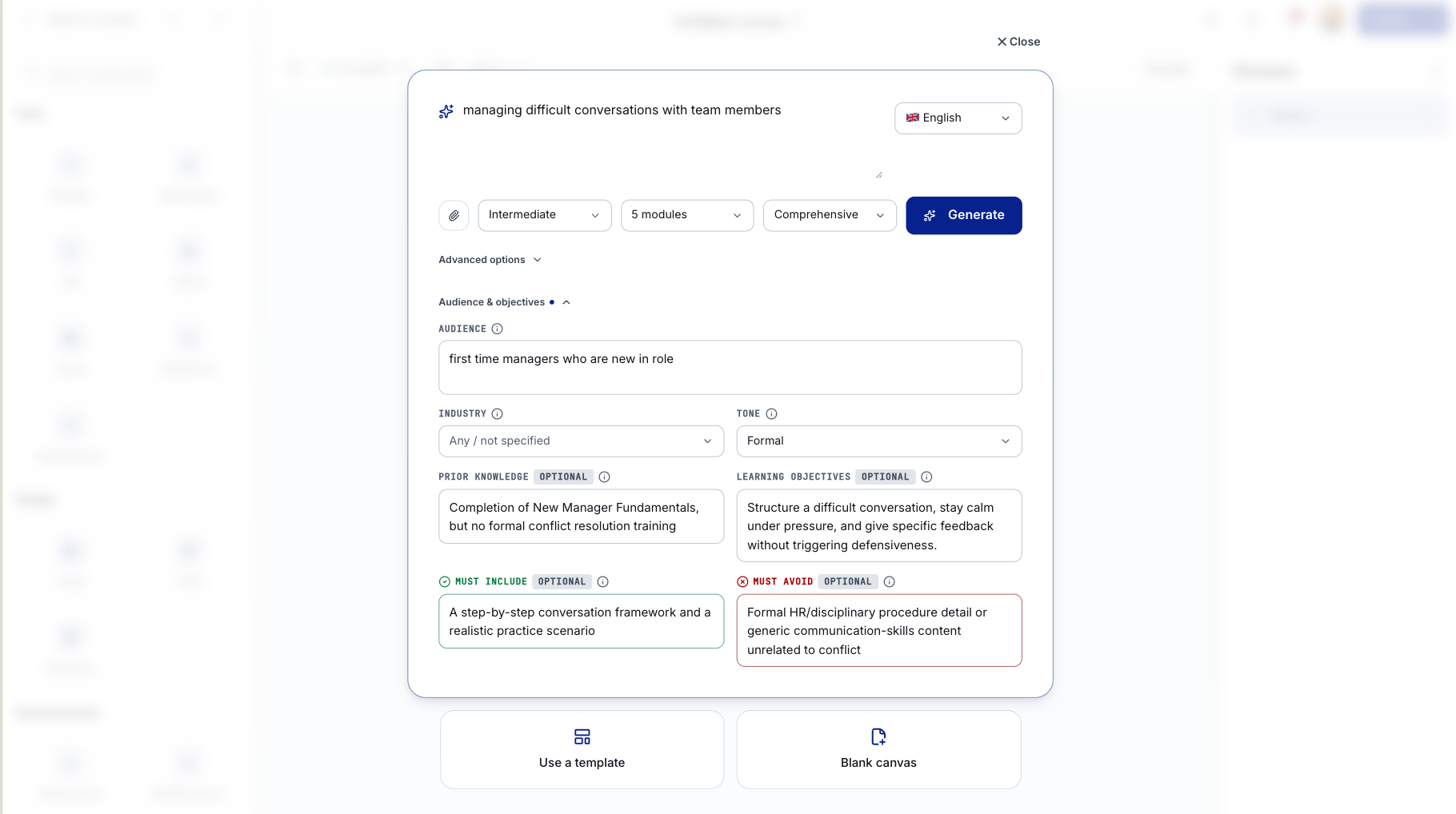 AI-powered content creation